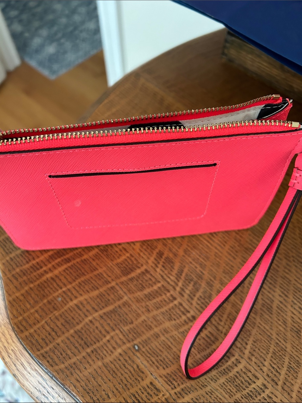 kate spade New York Bright Pink Saffiano Wristlet - Picture 3 of 3